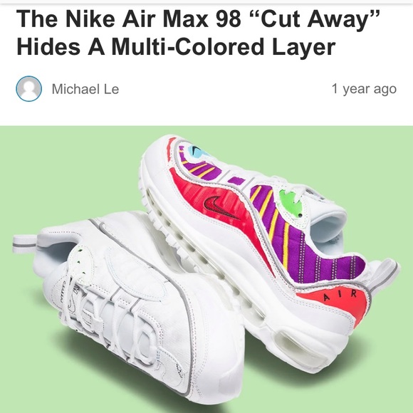 Nike Shoes - nike air max 98 cut away shoes